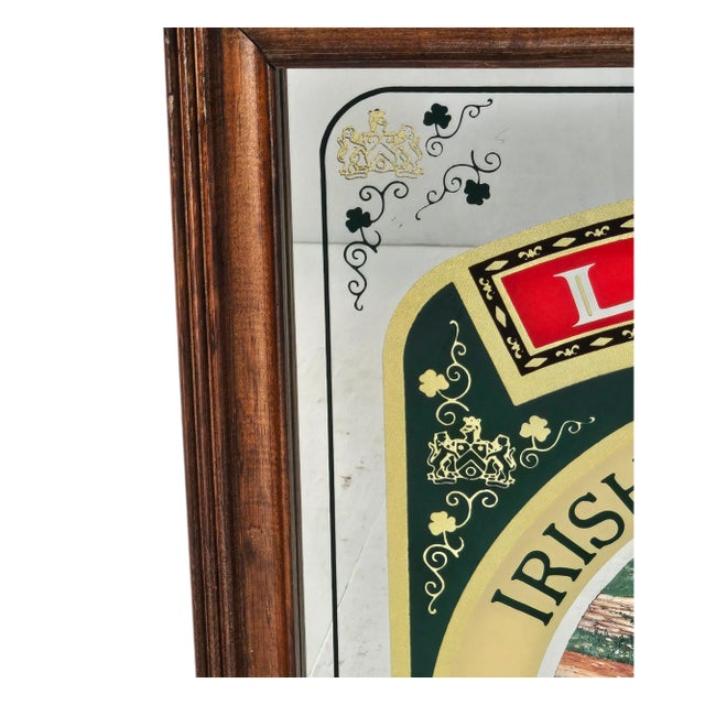 Leroux Irish Cream Liqueur Bar Framed Sign For Sale - Image 4 of 8