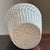 Wood Mid-20th Century White Wicker Wastepaper Basket For Sale - Image 7 of 13