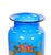 Mid-20th Century Italian Gilt and Hand-Painted Cobalt Blue Glass Apothecary Jars For Sale - Image 12 of 18