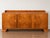 Large Buffet / Credenza originating from Austria circa 1920, made of Walnut. The coordinating beveled glass, wood framed...