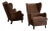 Duplus Lounge Chairs - Pair For Sale