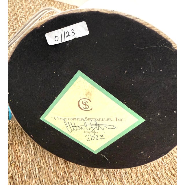 Pair - Christopher Spitzmiller "Garniture" Lamps in Amber Ombré - 2023 For Sale - Image 10 of 11