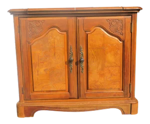 1940s Hard Maple Wood Bar/ Buffet