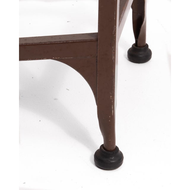 Toledo Industrial Metal Furniture Company Chairs Steel Frame Plywood Seat a Set of Four For Sale - Image 16 of 18