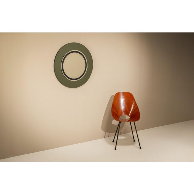 Mirror by Marcello and Marco De Carli for Cristal Art, Italy 1970s For Sale - Image 4 of 10