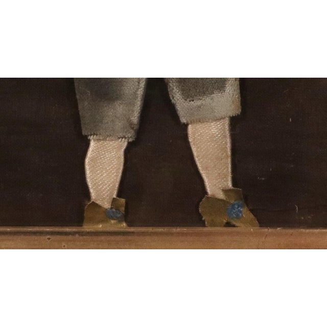 American Fabric and Paper Figure of a Gentleman, First Half of the 19th Century For Sale In Philadelphia - Image 6 of 9