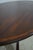 Brown Henkel Harris Elliptical Mahogany Coffee Cocktail Table For Sale - Image 8 of 12