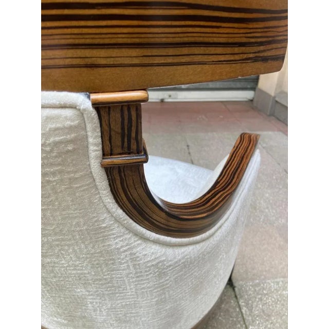 Set of Vintage Oak Armchairs from Colber International For Sale - Image 5 of 9