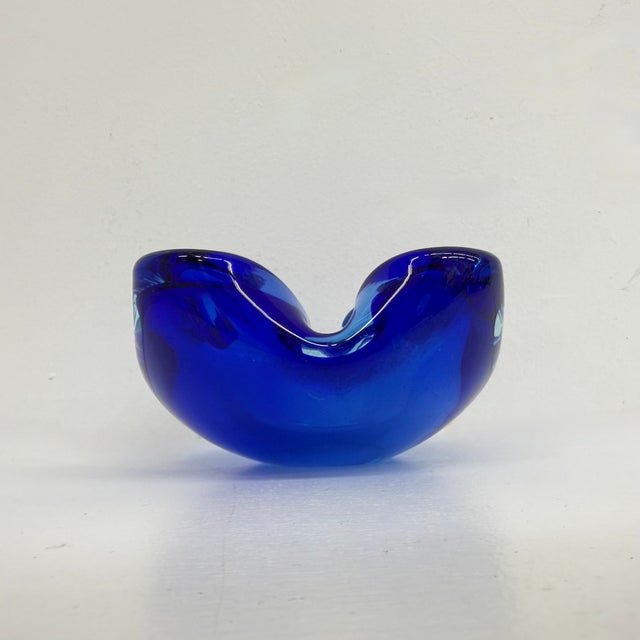 Mid-Century Blue Murano Glass Bowls, 1970s, Set of 6 For Sale - Image 18 of 18