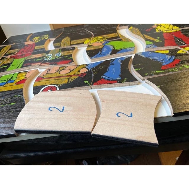 Large Painted Puzzle in Beech by Kay Bojesen, 1950s For Sale - Image 12 of 13