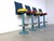 Vintage Industrial Bar Stools, United States, 1980s, Set of 4 For Sale - Image 9 of 14