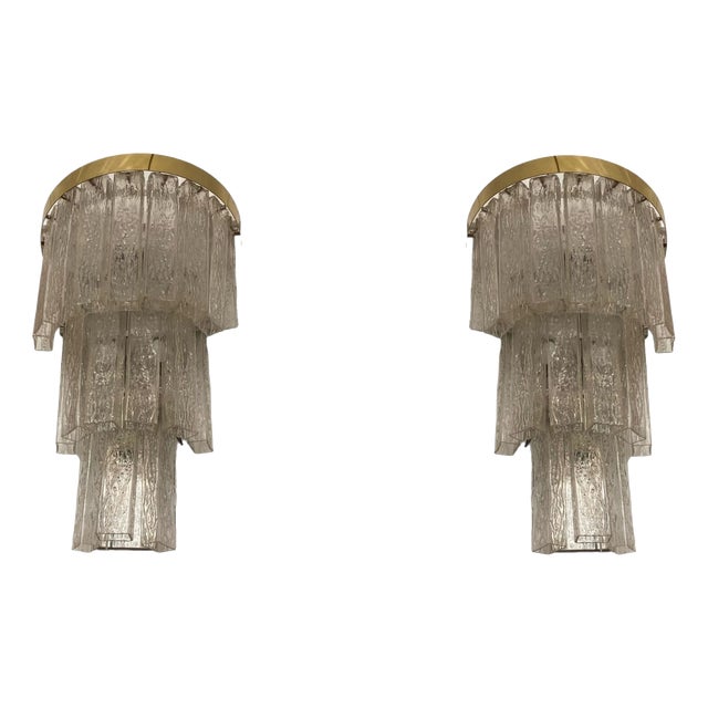 Cascading Wall Lights, 1920s, Set of 2 For Sale
