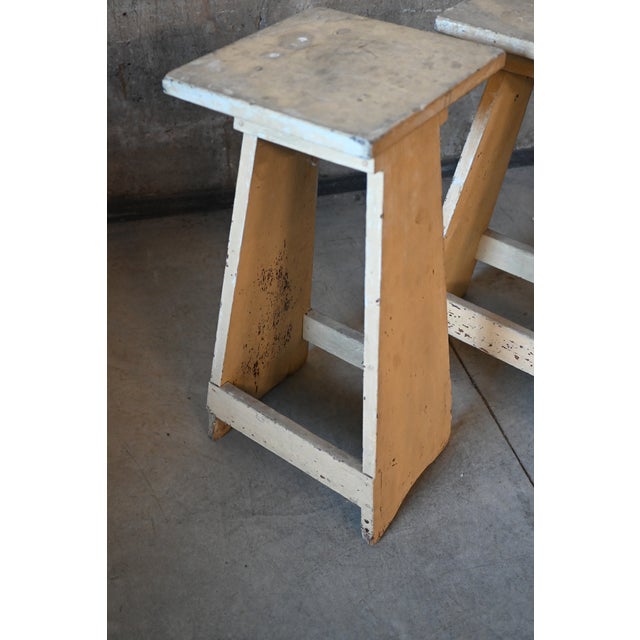 Mid 20th Century French Country Style Plant Stands, a Pair For Sale - Image 5 of 6