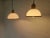 The lamps are both from Steinhauer but differ slightly in size. The biggest one has a diameter of 25 cm and the smaller...