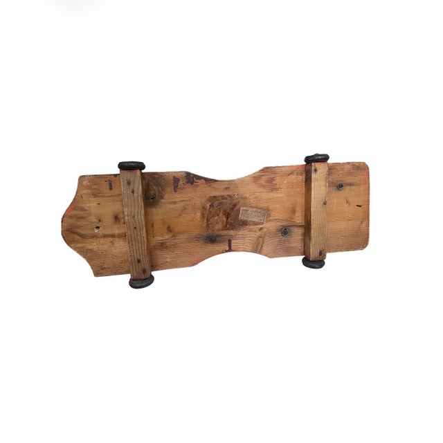 Decorative 19th-Century Carved Wooden Horse on Platform For Sale - Image 12 of 13