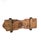 Decorative 19th-Century Carved Wooden Horse on Platform For Sale - Image 12 of 13