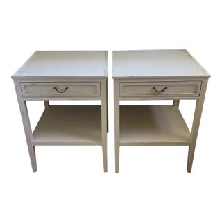 Pair of Gustavian Style Nightstands For Sale