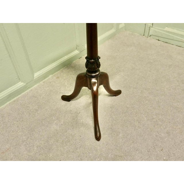 Antique Victorian Wine Table with Three Footed Base, 1900 For Sale - Image 6 of 8