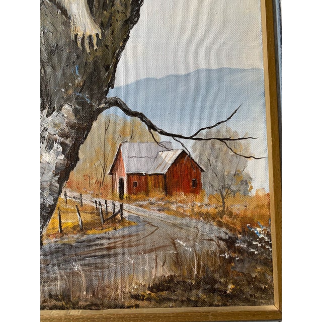 Mid 20th Century American Raccoon Painting - Signed For Sale In New York - Image 6 of 7
