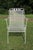 1970s Wrought Iron Patio Set With Dogwood Motifs—Table and Four Armchairs With Covers, 5 Pieces For Sale - Image 5 of 18