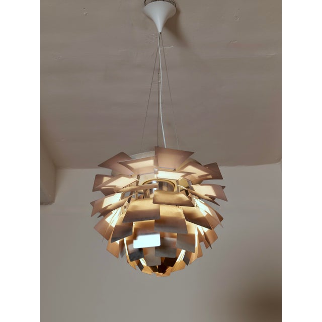 Vintage Artichoke Hanging Lamp by Poul Henningsen for Louis Poulsen, 1970s, in Very Good conditions. Designed 1970 to 1979...