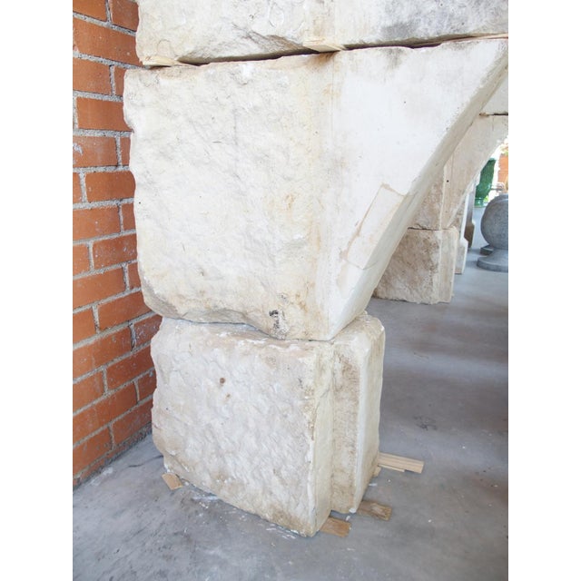 Large Louis XIII Chateau Fireplace Mantel From La Meuse, France, 17th Century For Sale - Image 12 of 18