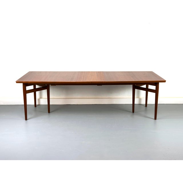 Model 201 Dining Table in Teak by Arne Vodder for Sibast, 1960s For Sale - Image 13 of 18