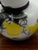 Ceramic Small Painted Porcelain Tube Shape Snuff Bottle For Sale - Image 7 of 10