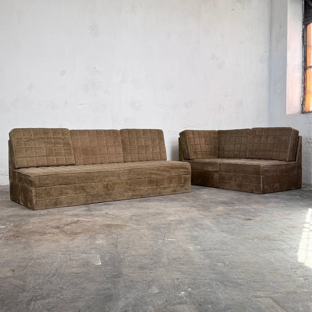 Hungarian Gloria Modular Sofa, 1970s, Set of 4 For Sale - Image 15 of 18