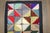 American American Hooked Geometric Diamond Grid Rug no. j5264 For Sale - Image 3 of 6