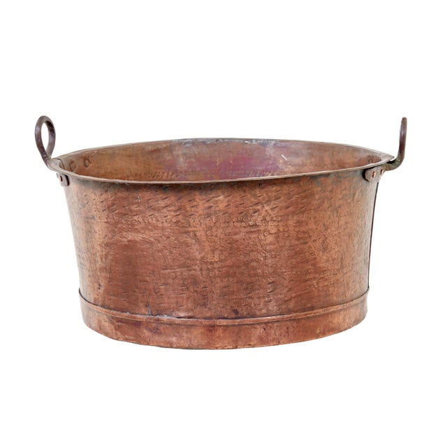 Large Victorian Copper Cooking Pot, 1890s For Sale - Image 3 of 7