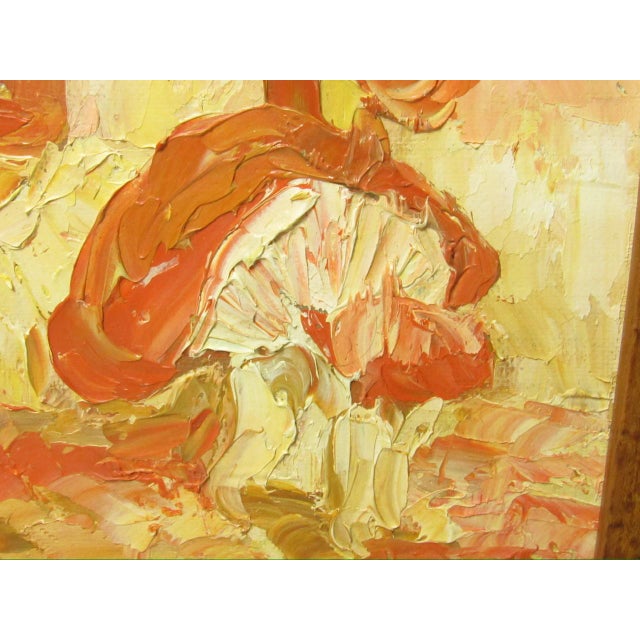Vintage English Oil on Board Painting of Mushrooms For Sale - Image 9 of 14