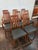 Mid-Century Modern Mid - Century Danish Teak Dining Chairs Set of Eight (8) For Sale - Image 3 of 8