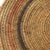 Handwoven Makenge flat wedding basket handmade by the Mbundu women within Zambia. These baskets are traditionally made...