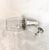 Antique French Baccarat cut-crystal and sterling silver liquor decanter by the renowned Parisian silversmiths Ravinet...
