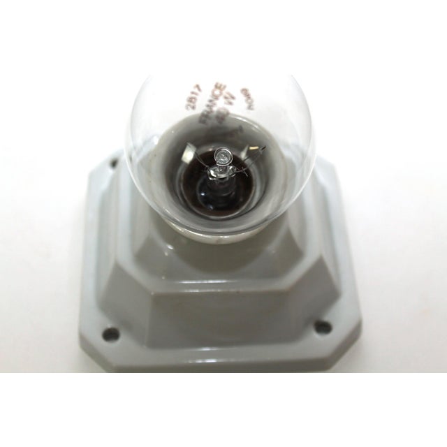 Antique Porcelain Sconce from Brunquell, 1910s For Sale - Image 5 of 16