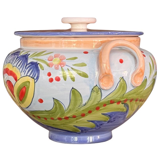 Made in Portugal Vintage Cookie Jar For Sale - Image 16 of 17