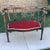Victorian 19th Century Antique Curved Victorian Settee For Sale - Image 3 of 12