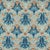 Morris & Co Spring Thicket Fabric in Paradise Blue/Peach - a Sample For Sale