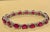 24 Carat Ruby & 1 Carat Diamond Affordable Tennis Bracelet 14 Karat White Gold For Sale - Image 9 of 18