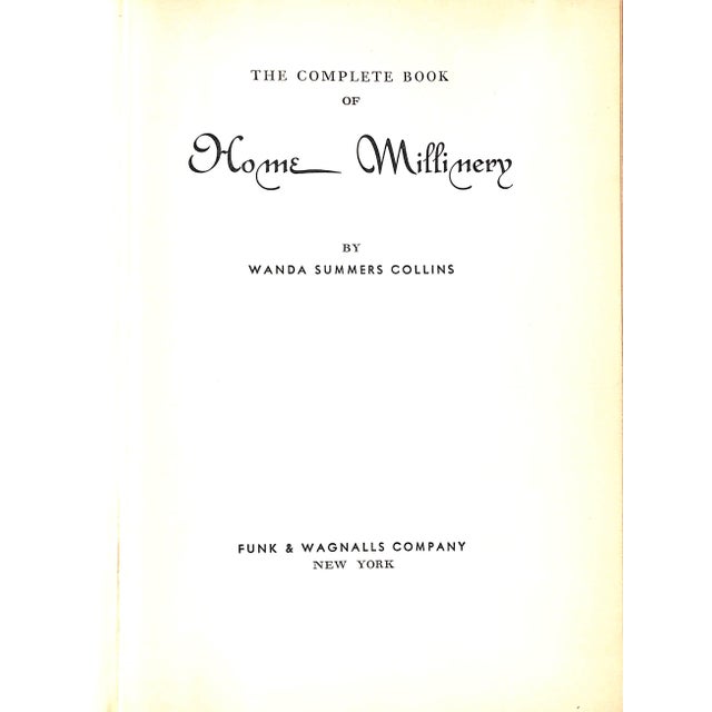 COLLINS, Wanda Summers [108] pp. Funk & Wagnalls Company 1951 8 3/4" x 6 1/8" Title which shows you step-by-step how to...
