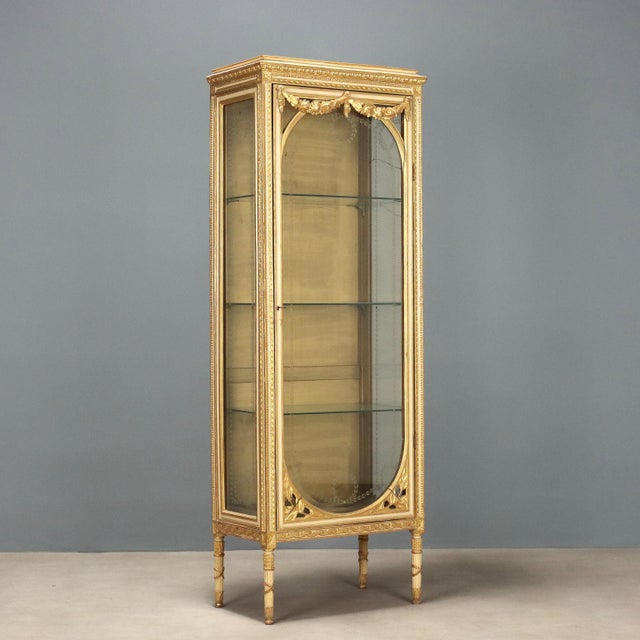 Neoclassical Style Display Cabinet For Sale - Image 10 of 10