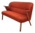 Chresten Findahl Brodersen Sofa, Teak, Oak, Denmark, 1950s, Attributed For Sale