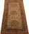 Beautiful modern Tabriz-style hand-knotted wool rug with a tan color field. This piece has rust and green accents, and a...