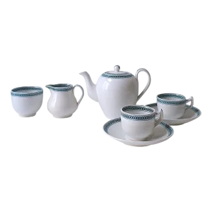 Espresso Coffee Set by Copeland Spode, Ca. 19th England