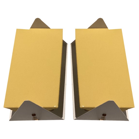 Wall Light Bedside Lamps by J. J. M. Hoogervorst for Anvia, 1960s, Set of 2 For Sale