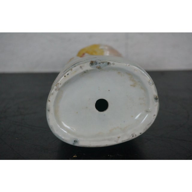 Antique 19th Century English Staffordshire Flatback Fishwife Fishmonger Figurine For Sale - Image 9 of 13