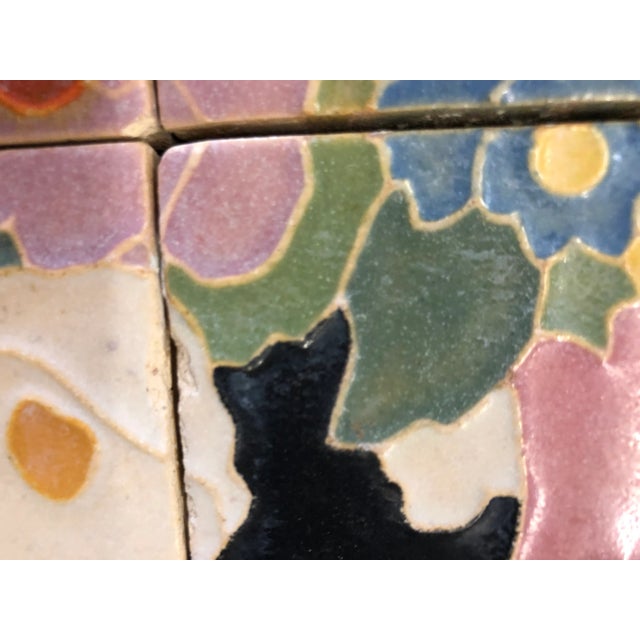 1920s Antique Claycraft Tile Company Mural For Sale In Los Angeles - Image 6 of 13