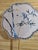 Striking embroidered botanical scene on silk depicting bamboo and butterflies. The stitches show a great variety of...