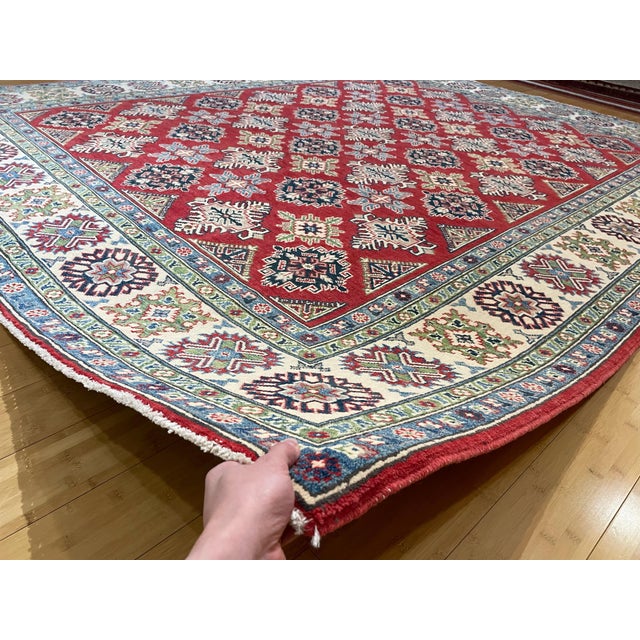 Tribal Afghan Kazak Lori Pambak Area Rug For Sale - Image 4 of 11